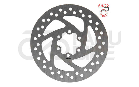 E-Scooter Bremsscheibe 145 mm 6H – Silber