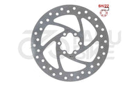 E-Scooter Bremsscheibe 160 mm 6H – Silber