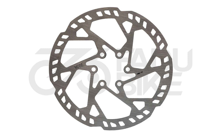 E-Scooter Bremsscheibe EWD004 160 mm 6H (2,3 mm) – Silber