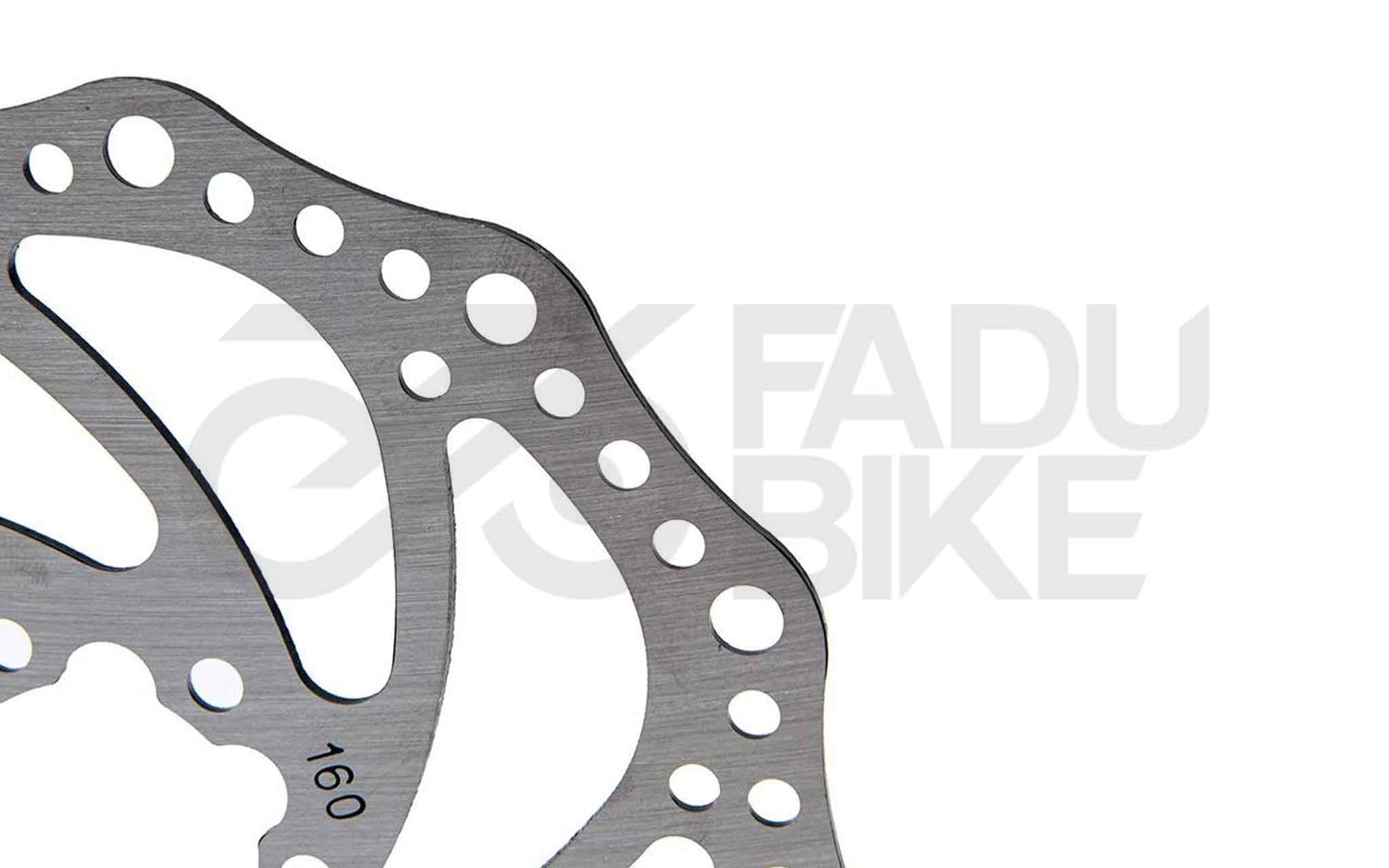 E-Scooter Bremsscheibe R6.1 160 mm 6H – Silber