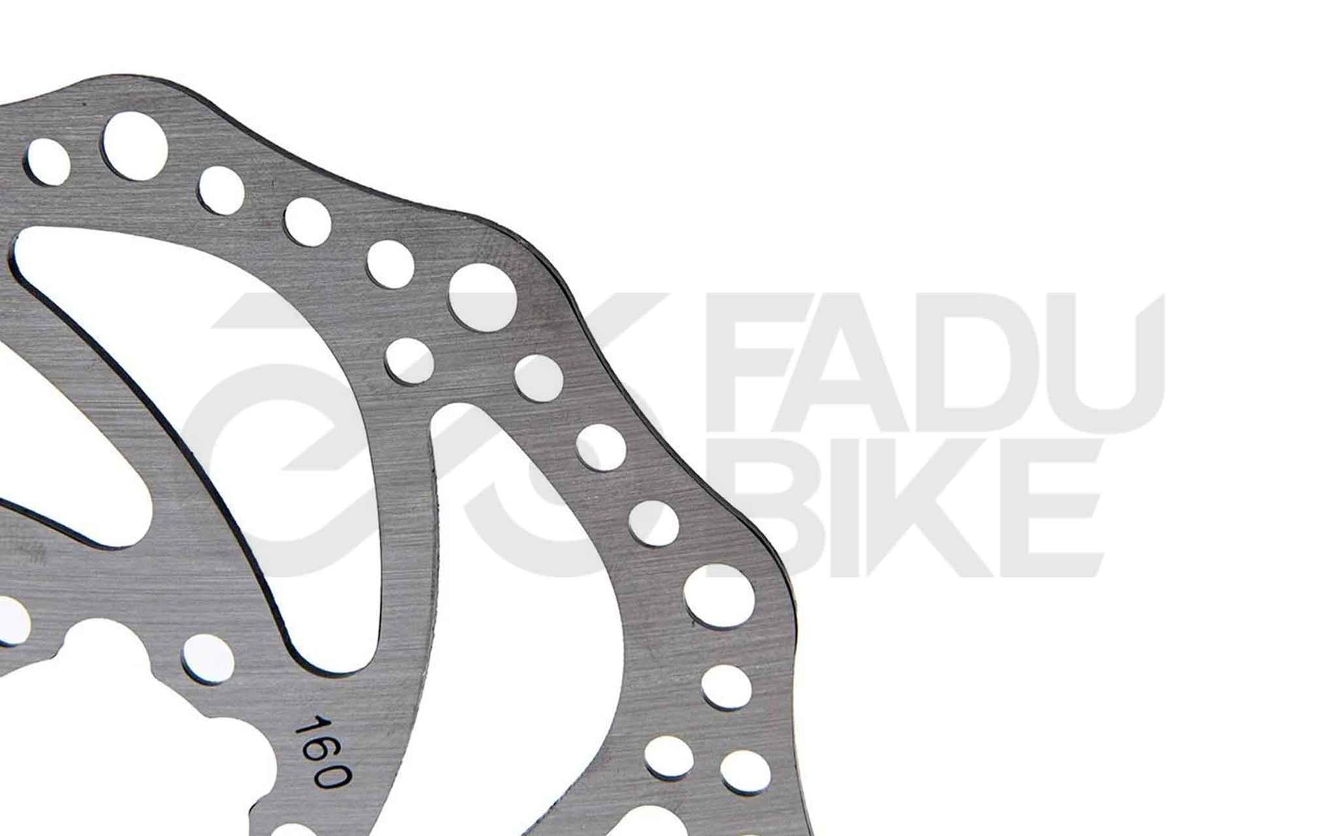 E-Scooter Bremsscheibe R6.1 160 mm 6H – Silber