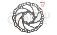 E-Scooter Bremsscheibe R6.1 180 mm 6H – Silber