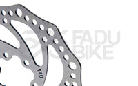 E-Scooter Bremsscheibe R6.1 180 mm 6H – Silber