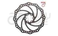 E-Scooter Bremsscheibe R6.1 180 mm 6H – Silber