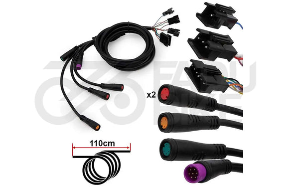 E-Scooter Buskabel 1,15 m für SmartGyro Crossover Dual / Dual Pro