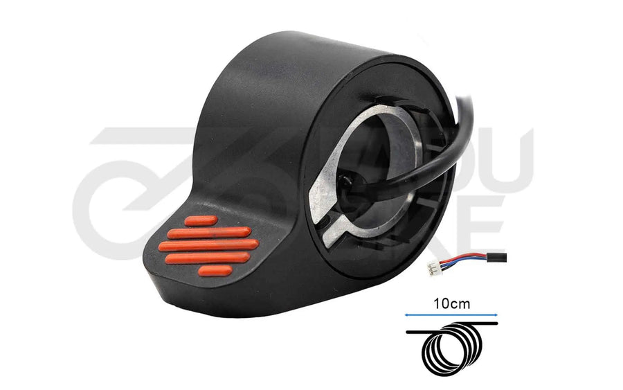 E-Scooter Daumengas Links für Ninebot ES & E Serie Rot