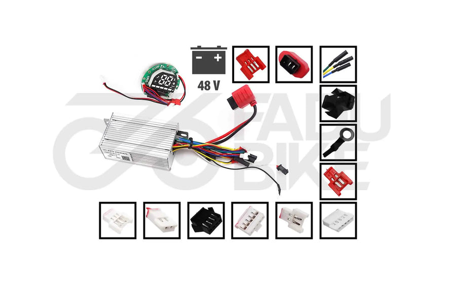 E-Scooter Display und Controller Kit 48V für Ocean Drive X9
