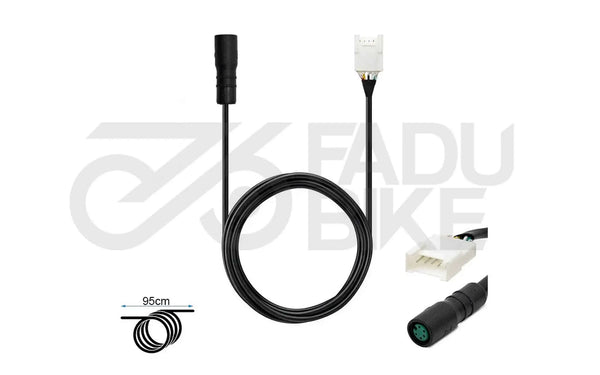 E-Scooter Displaykabel mit wasserdichtem Steckverbinder für Navee N65