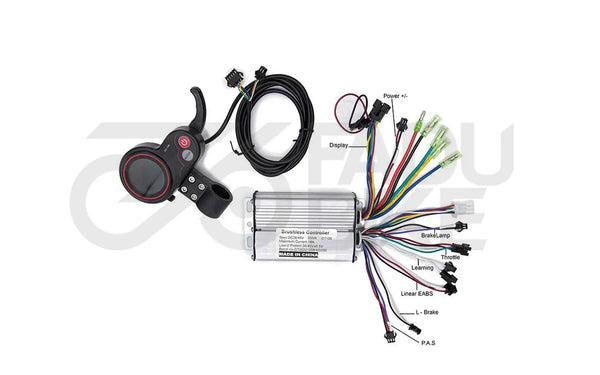 E-Scooter Elektronik Kit GT100 36V/48V 18A 350W
