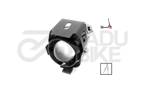 E-Scooter LED-Scheinwerfer vorne 12V mit JST-Stecker für Kugoo M5