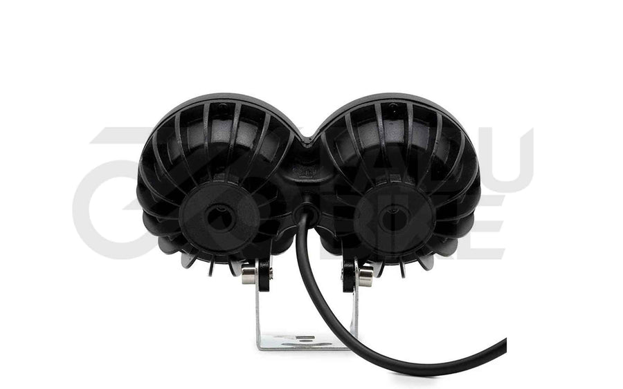 E-Scooter LED Doppelscheinwerfer EWLM001 12–72V Schwarz