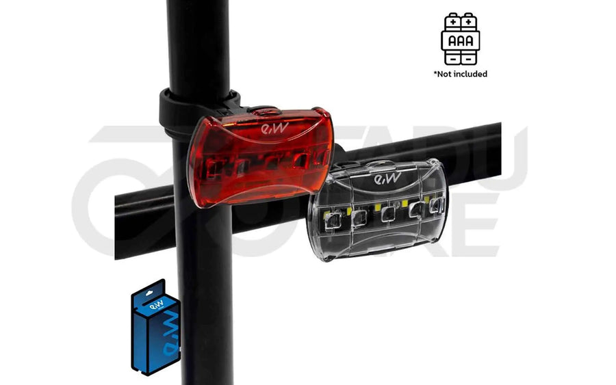 E-Scooter LED Licht Set vorne und hinten EWL006
