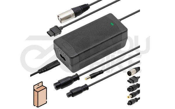 E-Scooter Ladegerät 54,6V 2A DC & GX – für Smartgyro Speedway, Rockway & NIU