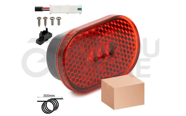 E-Scooter Rücklicht für Schutzblech 5–12V – Xiaomi 1S / Essential / Pro2 / Mi3 