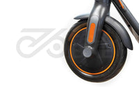 E-Scooter Reflektierender Aufkleber Orange für Ninebot F- und D-Serie Gabel