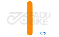 E-Scooter Reflektierender Aufkleber Orange für Xiaomi Mi4 Ultra