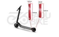 E-Scooter Reflektierender Aufkleber Rot für Ninebot ES1 / ES2 / ES4