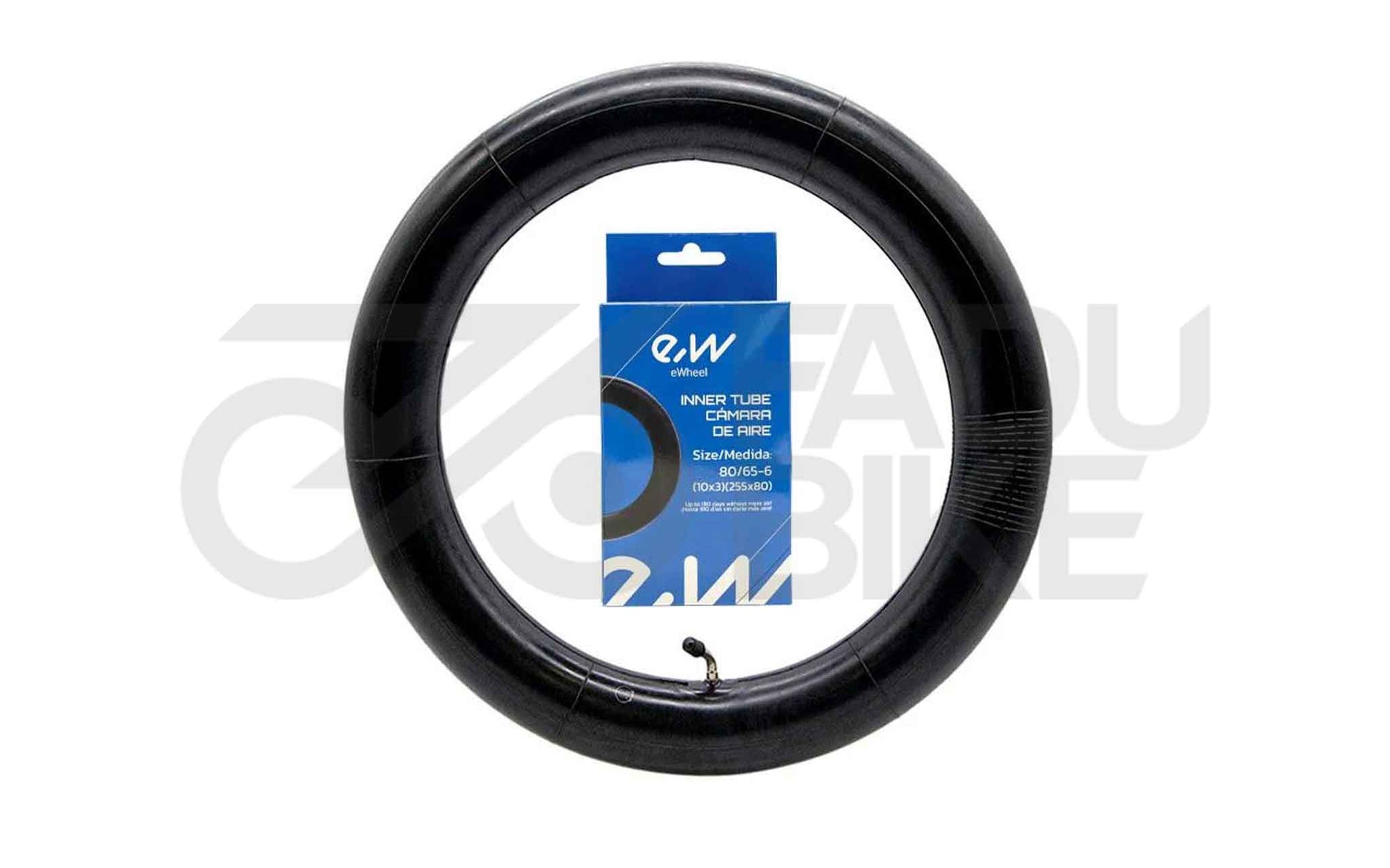 E-Scooter Schlauch 10×3 (80/65-6 / 255×80) | 135°×45° Ventil (VC)