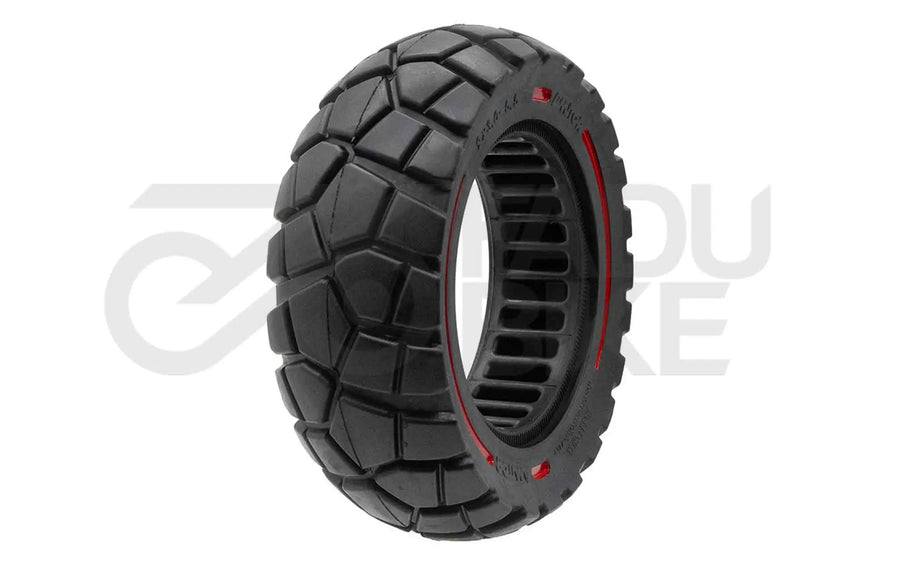 E-Scooter Vollgummi Reifen 9x3-5,5 Amitor – Rot-Schwarze Linie & Pannensicher