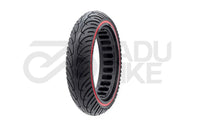 E-Scooter Vollgummireifen 8.5x2-6.1/B34 Schwarz-Rot – Extra Soft