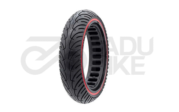 E-Scooter Vollgummireifen 8.5x2-6.1/B34 Schwarz-Rot – Extra Soft