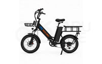 E-Bike Fadu X8 25 km/h 250W – 48V Doppelakku Fatbike für Delivery & Langstrecken