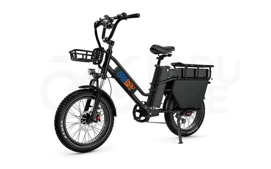 E-Bike Fadu X8 25 km/h 250W – 48V Doppelakku Fatbike für Delivery & Langstrecken