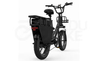 E-Bike Fadu X8 25 km/h 250W – 48V Doppelakku Fatbike für Delivery & Langstrecken