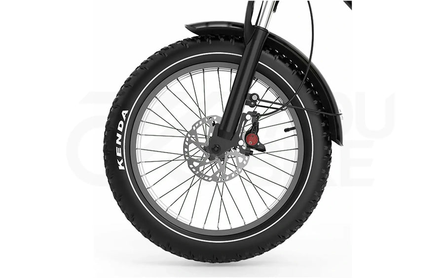 E-Bike Fadu X8 25 km/h 250W – 48V Doppelakku Fatbike für Delivery & Langstrecken