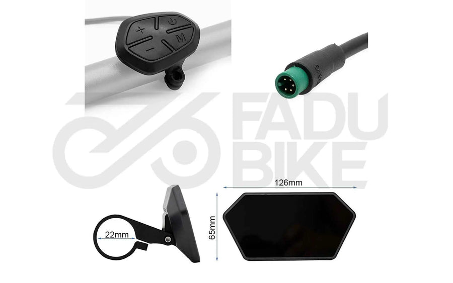 Fahrrad & E-Bike Elektronik-Kit EWEBK-002 – Elektronisches Zubehörset
