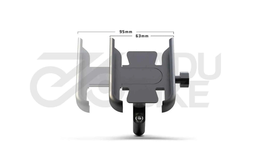 Fahrrad & E-Scooter Handyhalterung EWS002 360° Aluminium 60–95 mm
