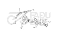Fahrrad Kettenschutz SKS Chainblade Schwarz 158–199 mm