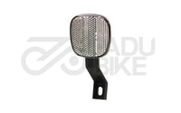 Fahrrad Rückstrahler Herrmans 50x50 mm mit V-Brake Halter