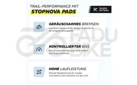 Fahrrad Scheibenbremsbeläge für SRAM Level T / TL & Avid Elixir (Organisch)