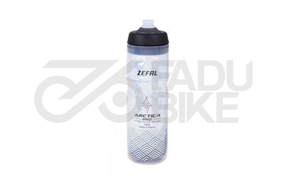 Fahrrad Trinkflasche Zéfal Arctica Pro 75 Isoliert 750 ml Silber/Schwarz