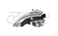 Fahrrad Umwerfer Shimano Tourney FD-TY600-L6 3x6/7/8-fach 31,8 mm Top Swing