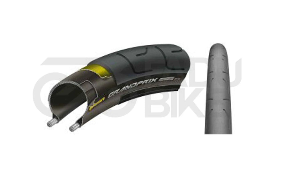 Fahrradreifen Continental Grand Prix 700x23C (23-622) Faltreifen Schwarz