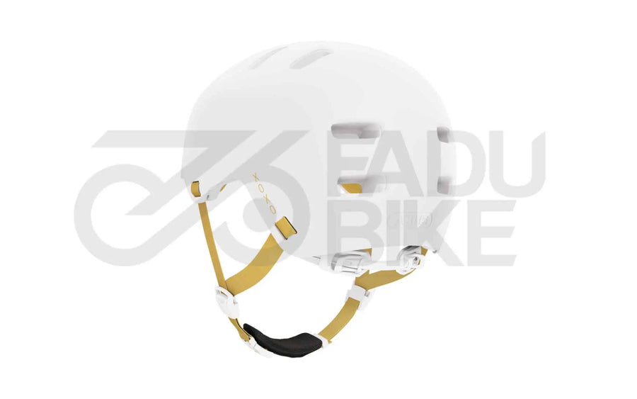 Helm XOXO polar white L für E-Scooter und Fahrrad