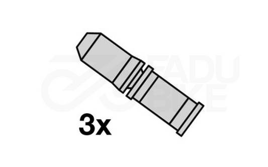 Fahrrad Kette Nietstifte(3Stk)6-8f