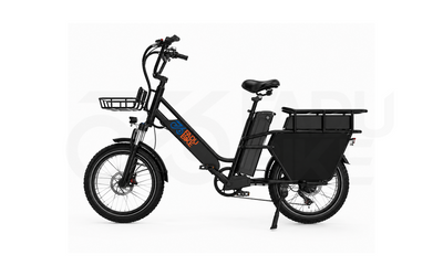 E-Bike Fadu X8 25 km/h 250W – 48V Doppelakku Fatbike für Delivery & Langstrecken