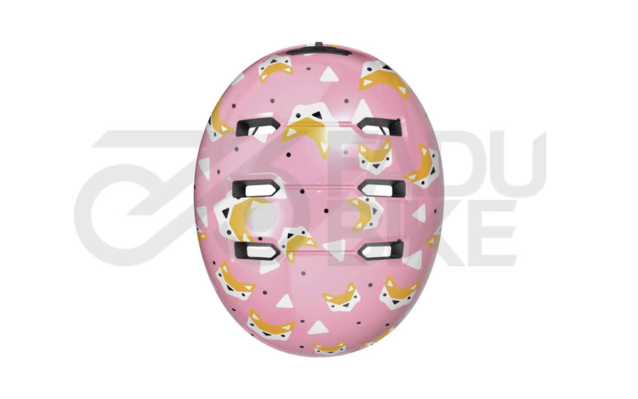 Kinder Helm Skurb Kid rose foxes M für Fahrrad und E-Scooter
