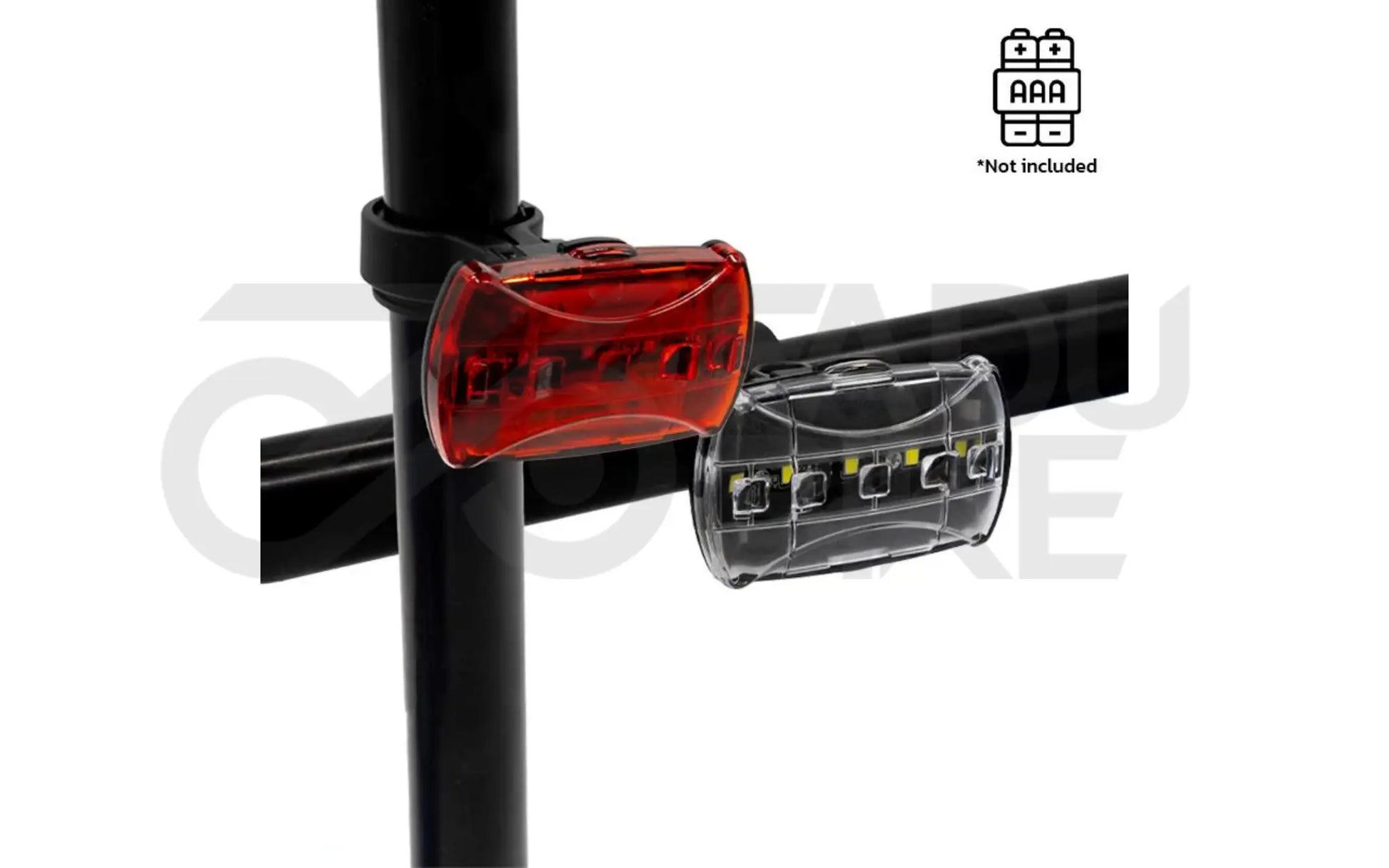 LED-Front- & Rücklicht-Set EWL006 – Sichtbarkeit vorne und hinten beim E-Scooter
