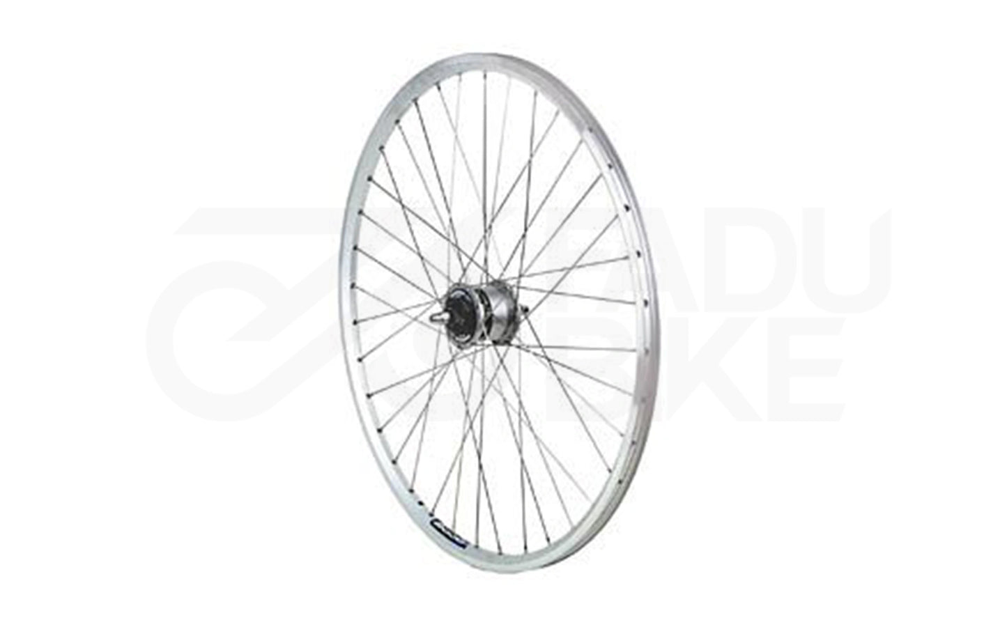 Fahrrad Laufrad vo. 28" Nabendyn. Silb