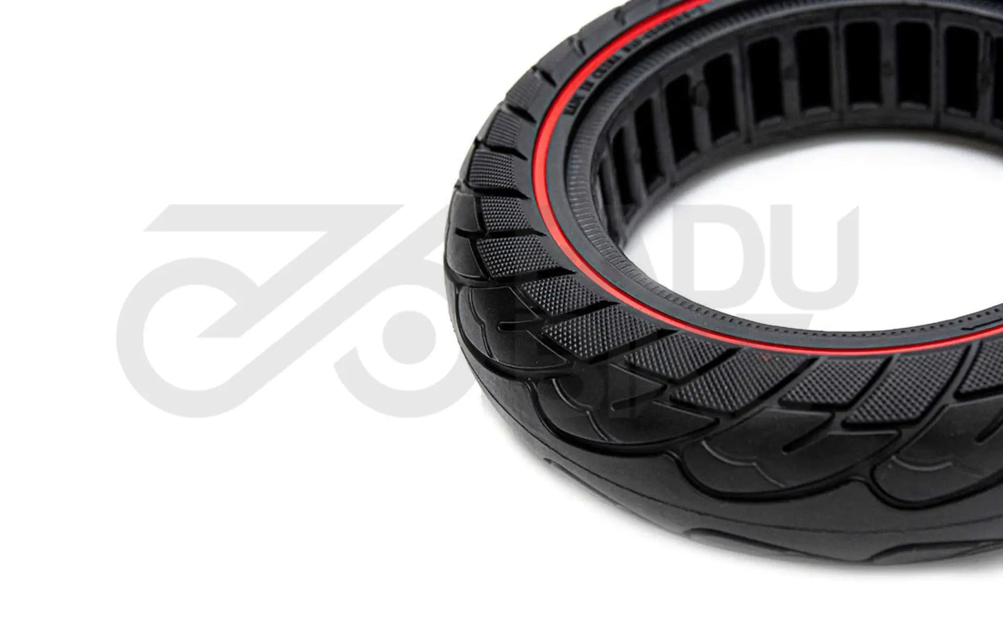 Nedong Vollgummireifen 10 × 2,5 (6,1 B44) „Rote Linie“ – stylischer & pannenfreier E-Scooter Reifen