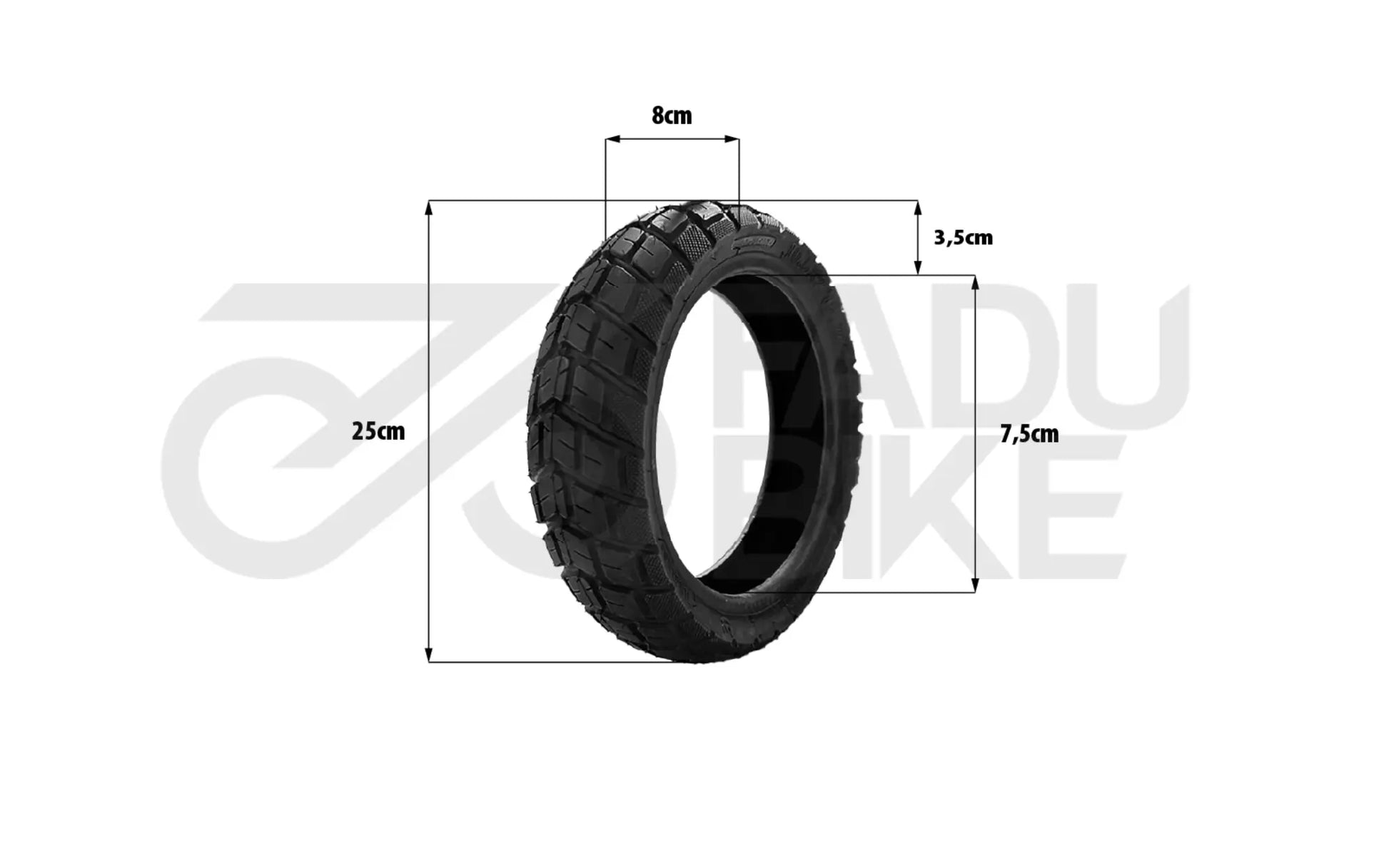 Offroad-Reifen 10,5×2,75 Tubeless (verstärkt) – maximaler Grip & Robustheit für E-Scooter