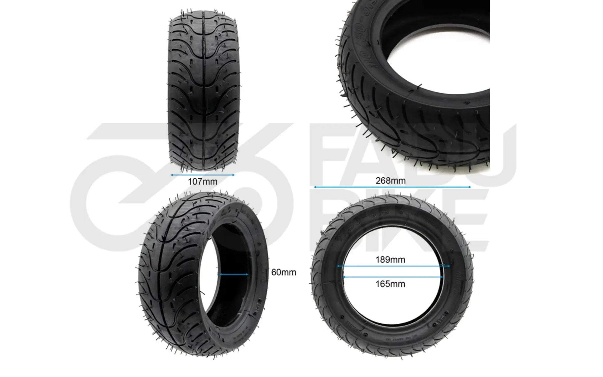 Quind Tubeless-Reifen 110/50-6,5 – pannensicher & leistungsstark für E-Scooter
