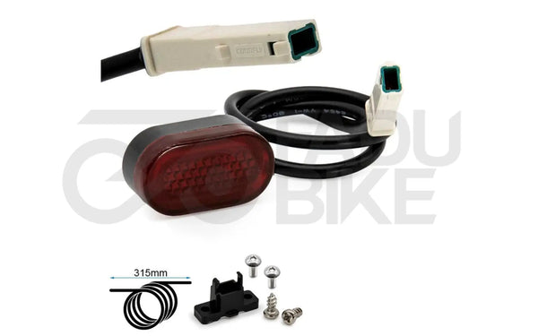 Rücklicht für Xiaomi e-Scooter Kotflügel – Ersatz / Upgrade hinten für bessere Sichtbarkeit