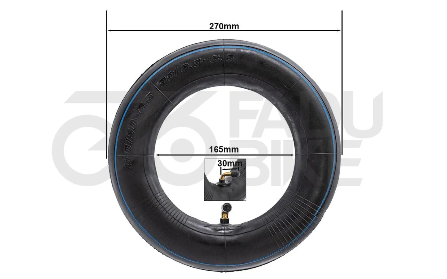Robuster Butyl-Schlauch VC 90×90 – passend für 90/65-6,5 & 110/50-6,5
