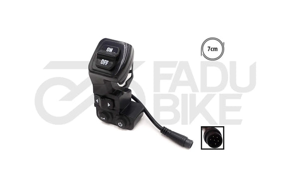 مفتاح (مفتاح الإضاءة / إشارة الانعطاف) لسكوتر KuKirin G2 Pro 2024 الكهربائي - وحدة تحكم الإضاءة