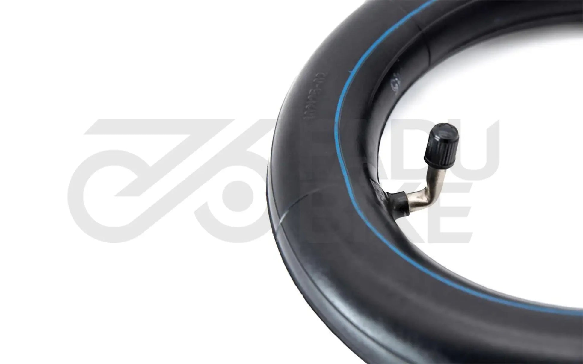 Schlauch 10x2 mit abgewinkeltem Ventil (90°) – Robust für E-Scooter & Bikes